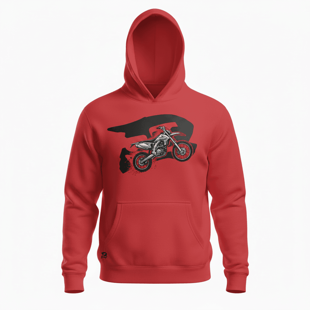 Moletom Lulu Off Road — Vermelho