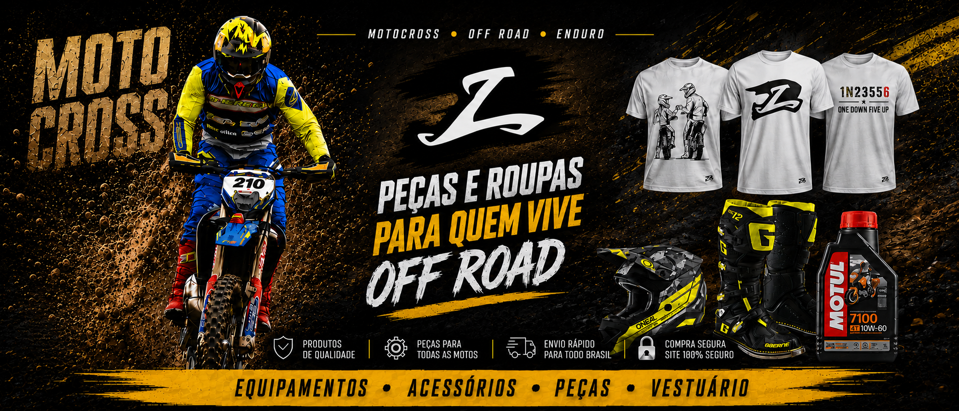 Catálogo Off Road | Peças, Equipamentos e Casual — Lulu Offroad